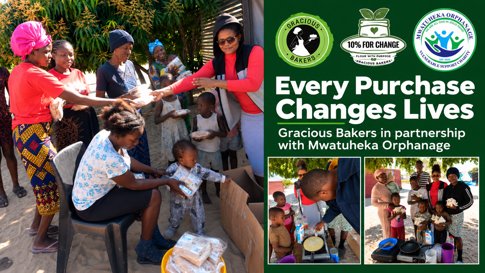 Gracious Bakers in partnership with Mwatheka Orphanage